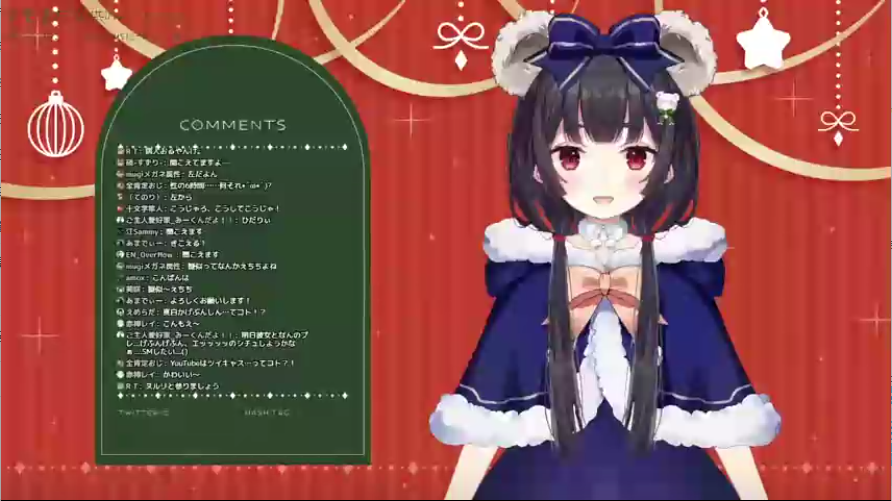 真白もえ-圣诞夜的42分钟双耳?耳 1V（58MB）
