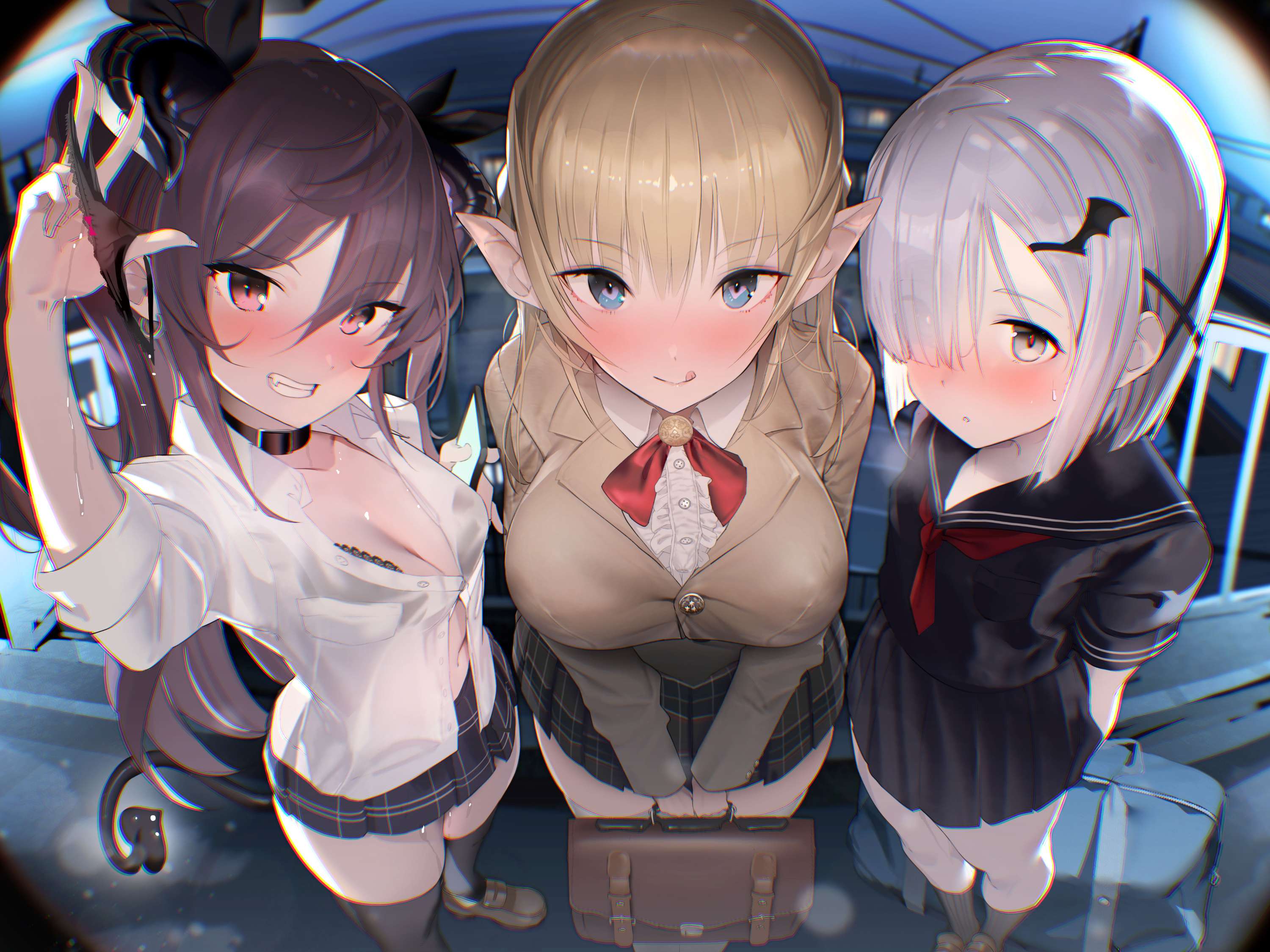 【音声资源】3个不同种族妹子的体验-亜人デリヘル（4P共3.69G）