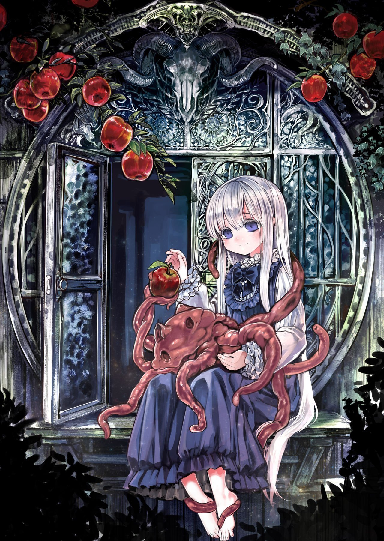 [観用少女 (こもた)] Connect-少女は触手と愛をつむぐ[全彩][简体翻译]