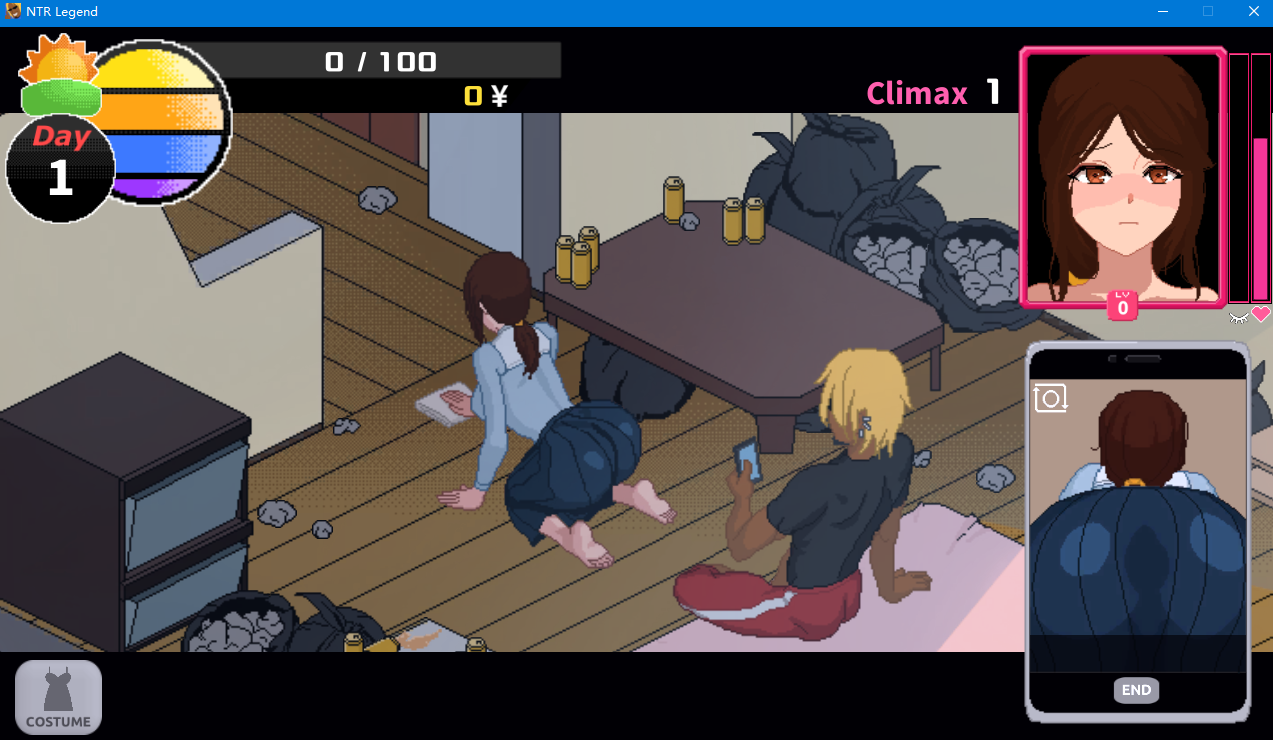 【互动SLG/中文/像素动态】NTR传说 V2.6.27官方中文版