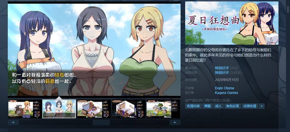 夏日狂想曲Summer Memories v2.02.1 中文全DLC