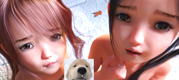 [3D动画]さくらとくるみの純愛百合白書     1.80G