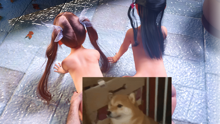 [3D动画]さくらとくるみの純愛百合白書     1.80G