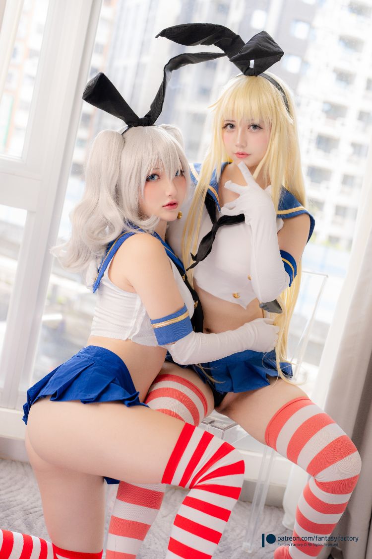 [小丁] - Kashima＆Shimakaze With Rinka【40P 232M】