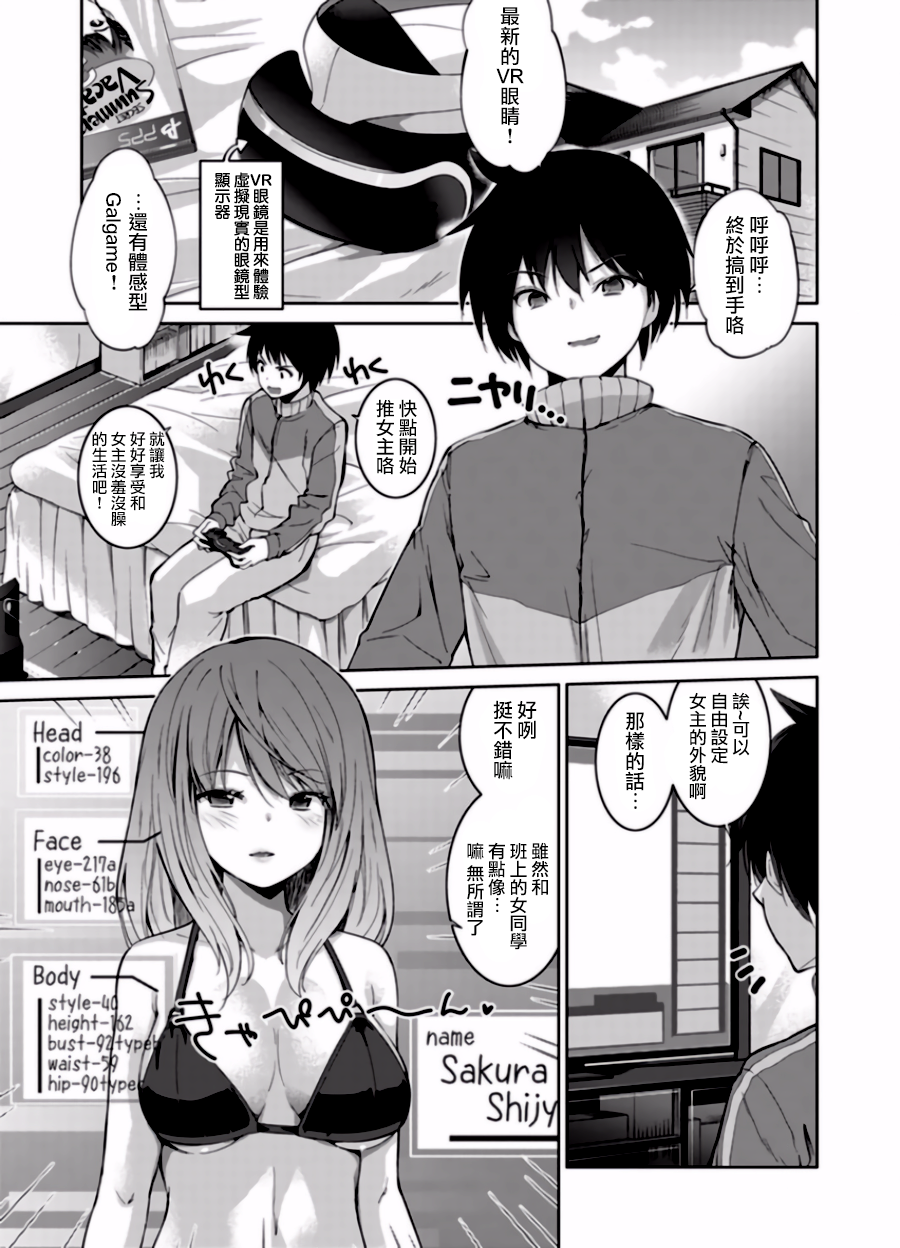 （补）在VR黄油里搞错结果上了妹妹