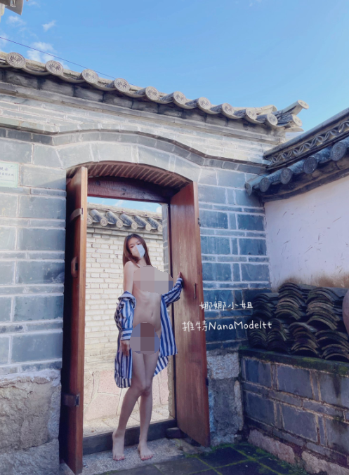 【自打包】极品身材户外露出-娜娜小姐视图合集(235P,2V,814M)