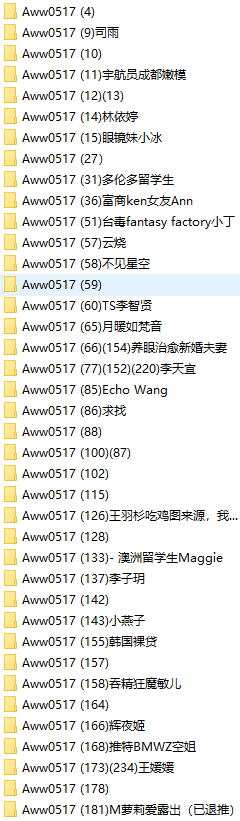 啥玩意都有的合集,高颜值好身材【4.07 GB】