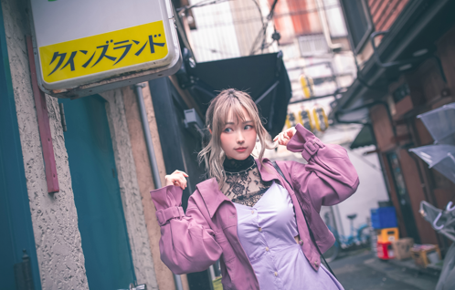 台湾Coser@ElyEE子 Pale Lavender [54P210MB]