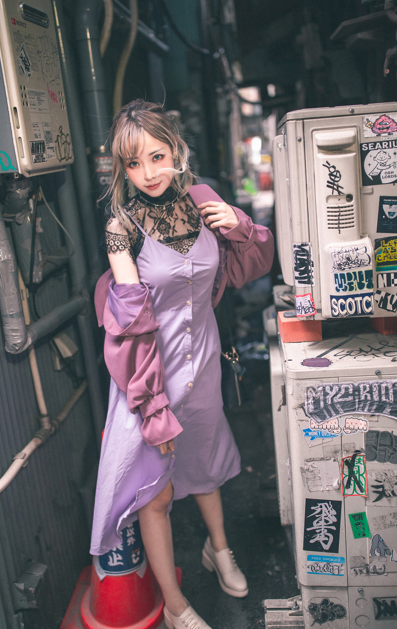 台湾Coser@ElyEE子 Pale Lavender [54P210MB]