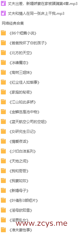 有声小说26部+26集原创[9.27G]