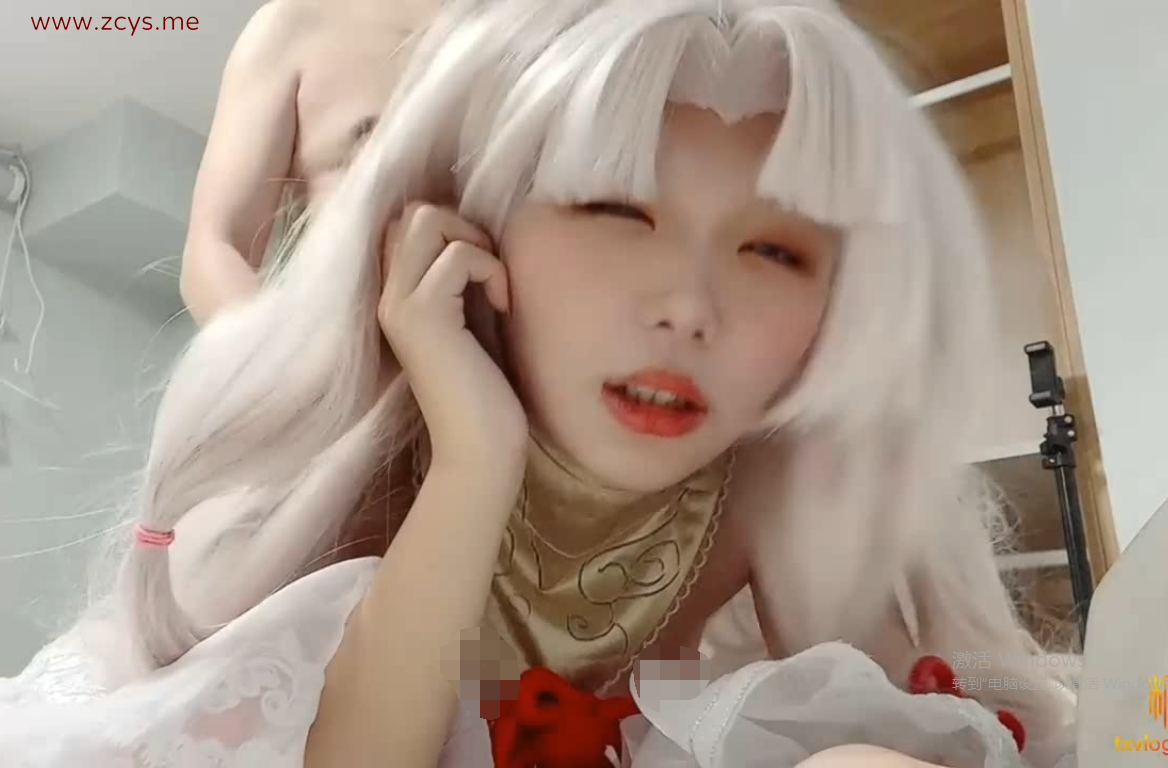 【自打包】糖心人气美少女-小余-白色胡桃（1V,226M）