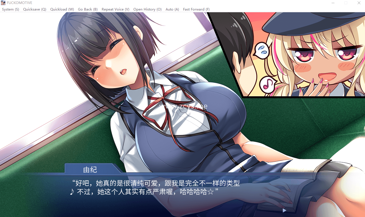 【日系ADV/中文/CV】发射准备完成♪乡下列车能随意性交!