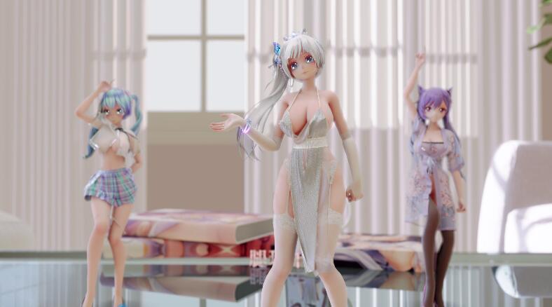 【MMD】(腿玩年)Hurly burly【1V/917M/度盘】