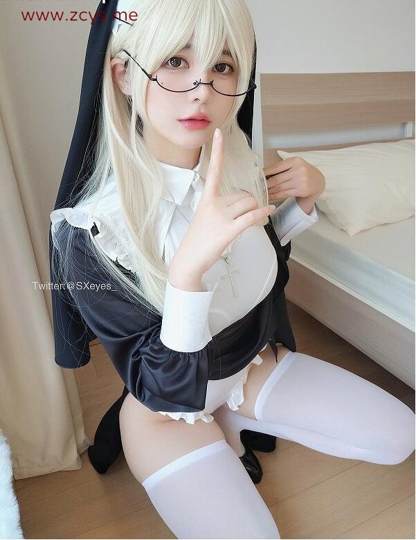 【Cos/写真】NO.67 眼酱大魔王w - 修女シスタ [34P2V-156MB]