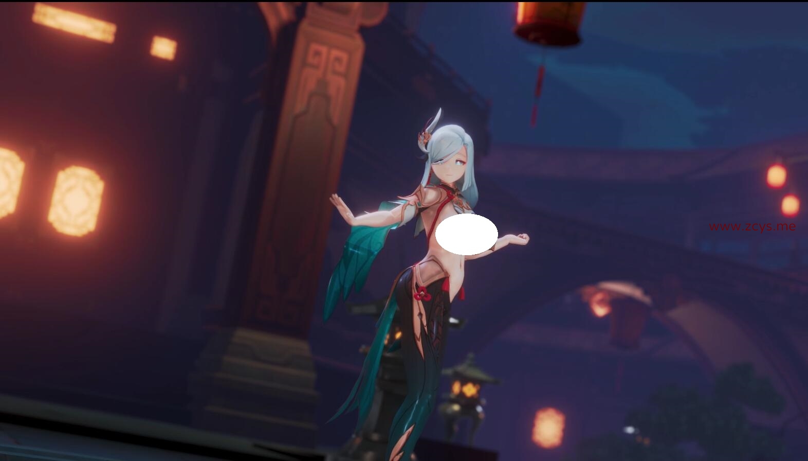 【MMD/2K】[GreeeeeENen] 申鹤-極樂淨土