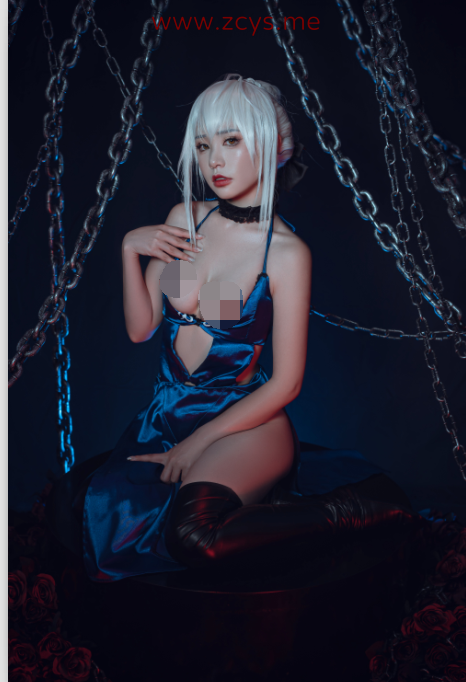 【自打包】超人气coser-喵小吉-黑呆 Nekokoyoshi - Saber Alter原版(92P,2PV,3.6G)
