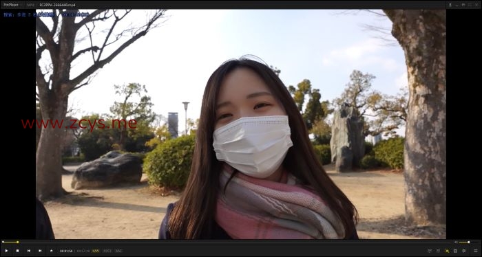FC的美女素人，就是带着口罩了，无码