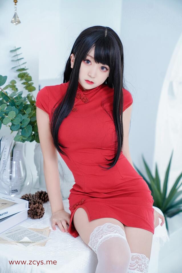 【Cos/写真】恩田直幸 - NO.19 红旗袍 [41P-584MB]