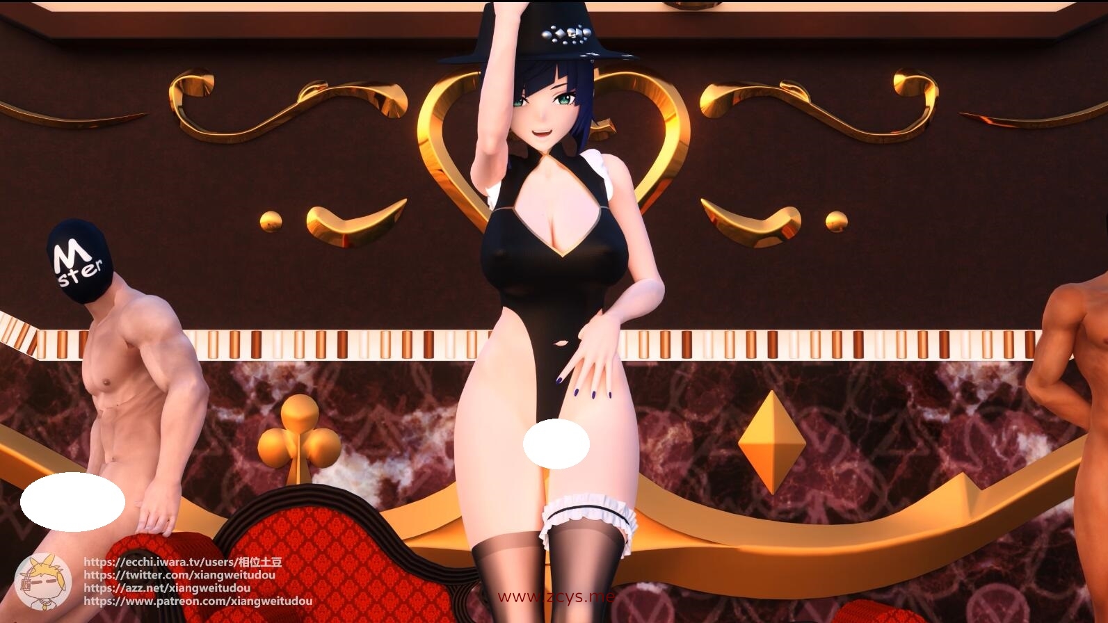 【3D/动画】相位土豆 8月新作 夜兰