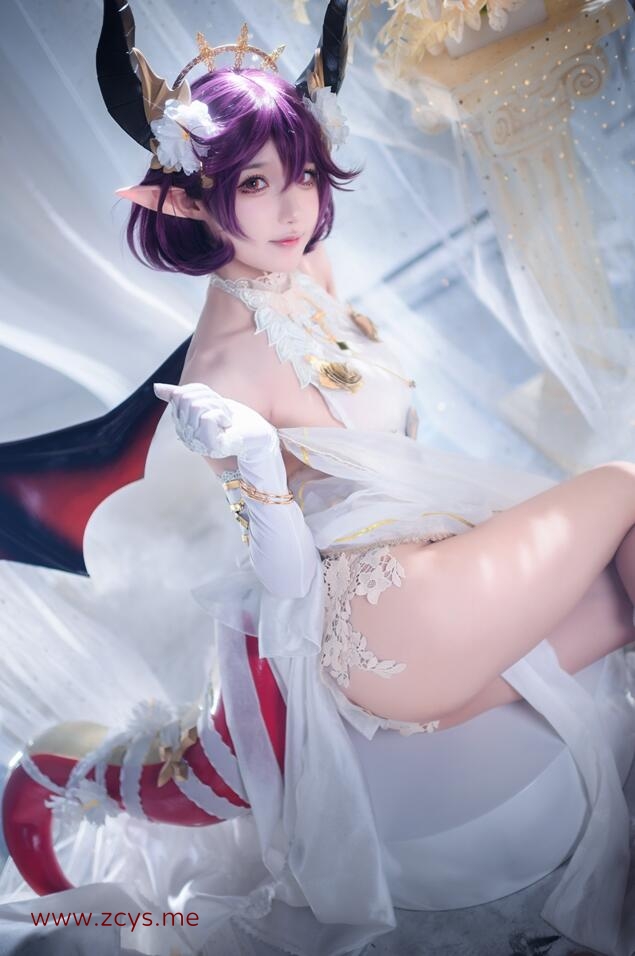 【Cos/写真】阿包也是兔娘 - NO.053 碧蓝幻想古蕾娅 龙娘 [35P-381MB]