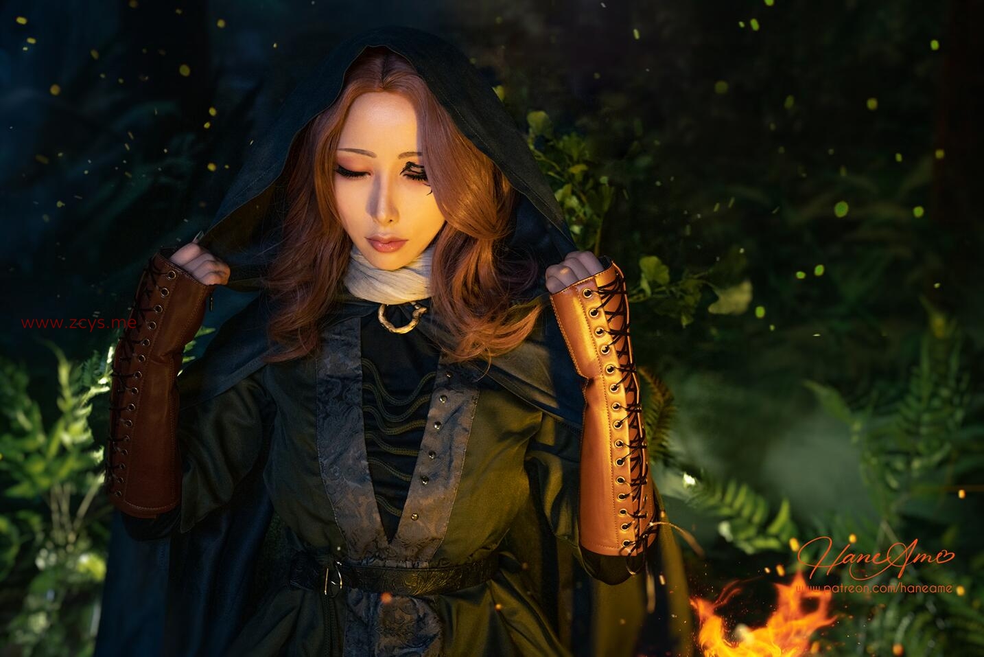 【Cos/写真】雨波_HaneAme - NO.216 6月新品订阅 (埃吉爾+梅琳娜) [88P7V-437MB]