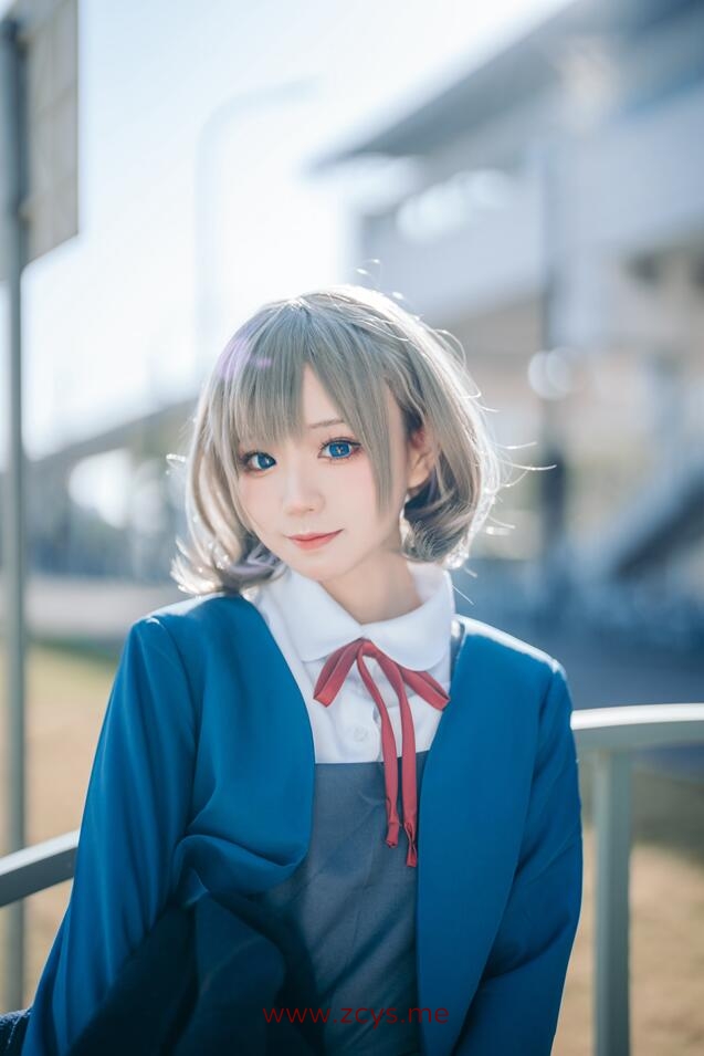 【Cos/写真】花柒Hana - NO.19 唐可可校服 [15P-168MB]