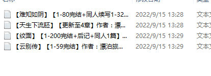 【自打包】小说贴-【漂泊旅人】作品合集(4本)