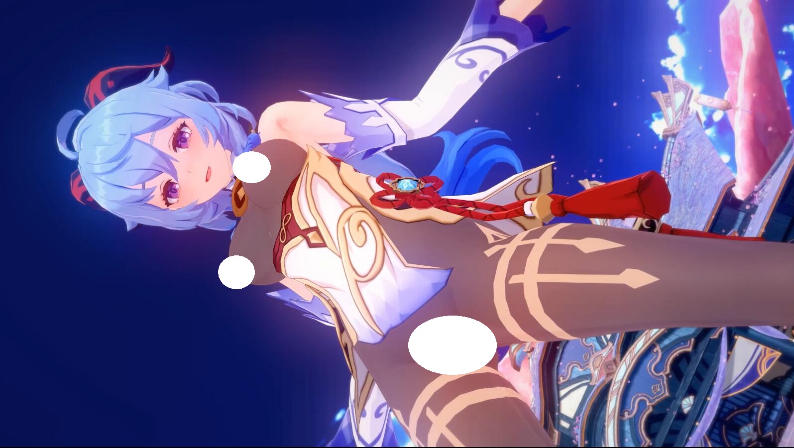 【MMD】Queendom 甘雨&心海 2K