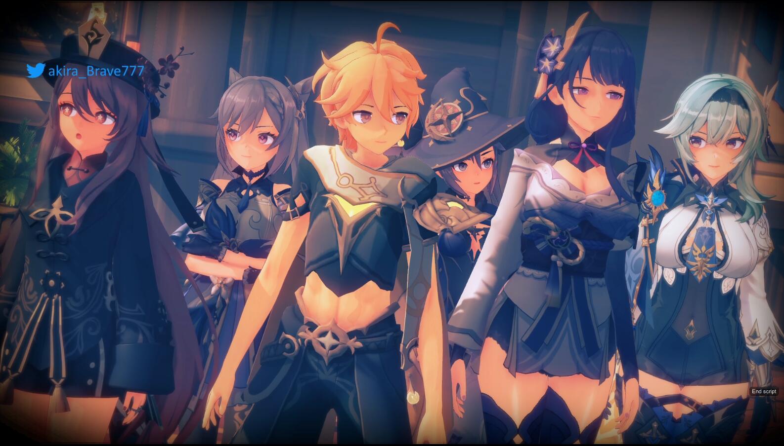 【3D/动画】[akira_Brave777] 原神学園 NTR Genshin Impact (8月重制版)[1V-6.87GB]