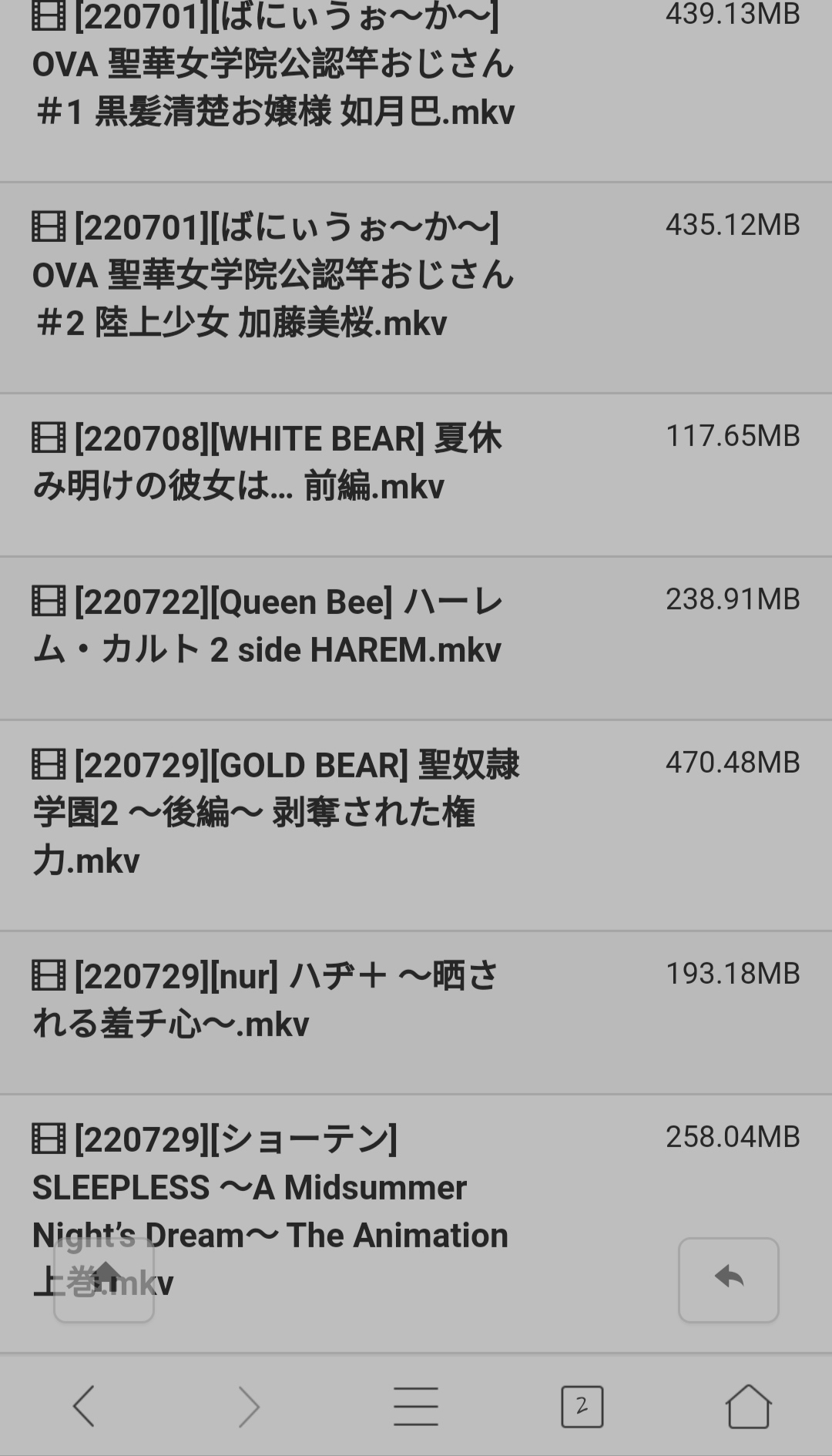 2022年7月里番合集  磁力链接