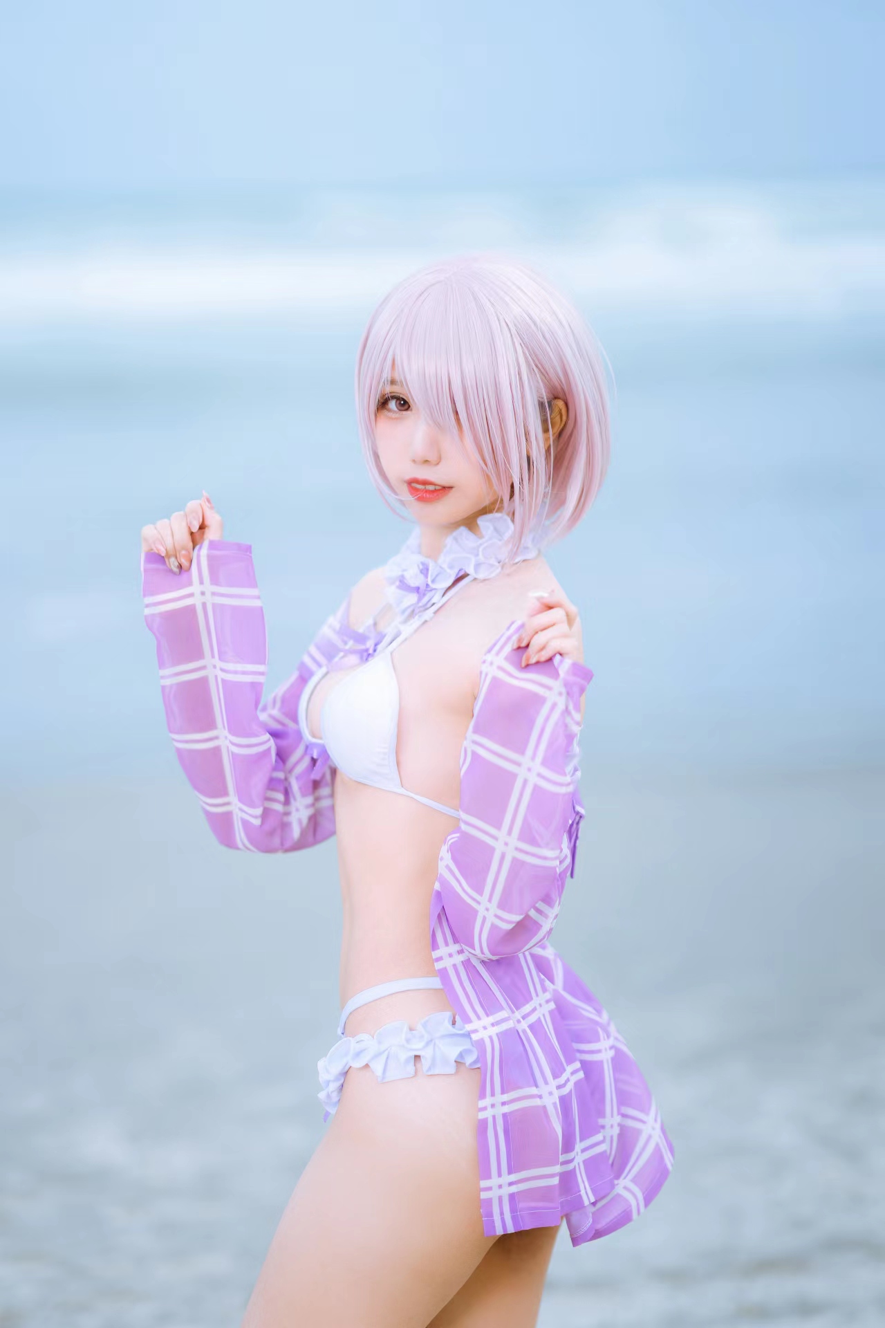 果咩酱w - NO.18 海边玛修 [35P-318MB]
