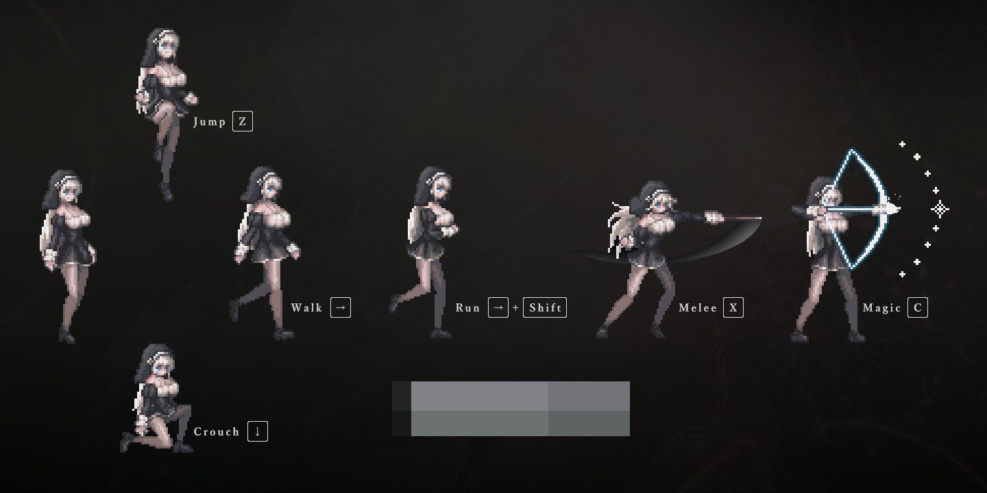 哥特少女勇与魔城2 动作确认中文版V1.6.0 362M