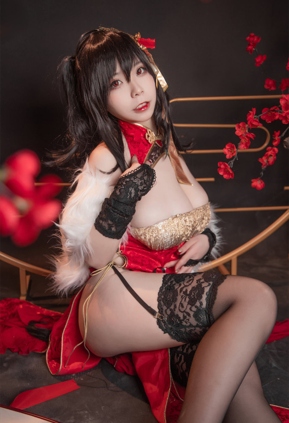 无颜小天使wy - NO.017 碧蓝航线-大凤红旗袍 【58P323M】