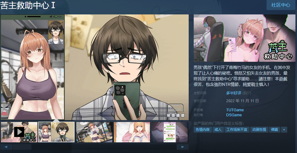 【超绿SLG全动态】老王宇宙:苦主救助中心ⅠSTEAM官中版+DLC