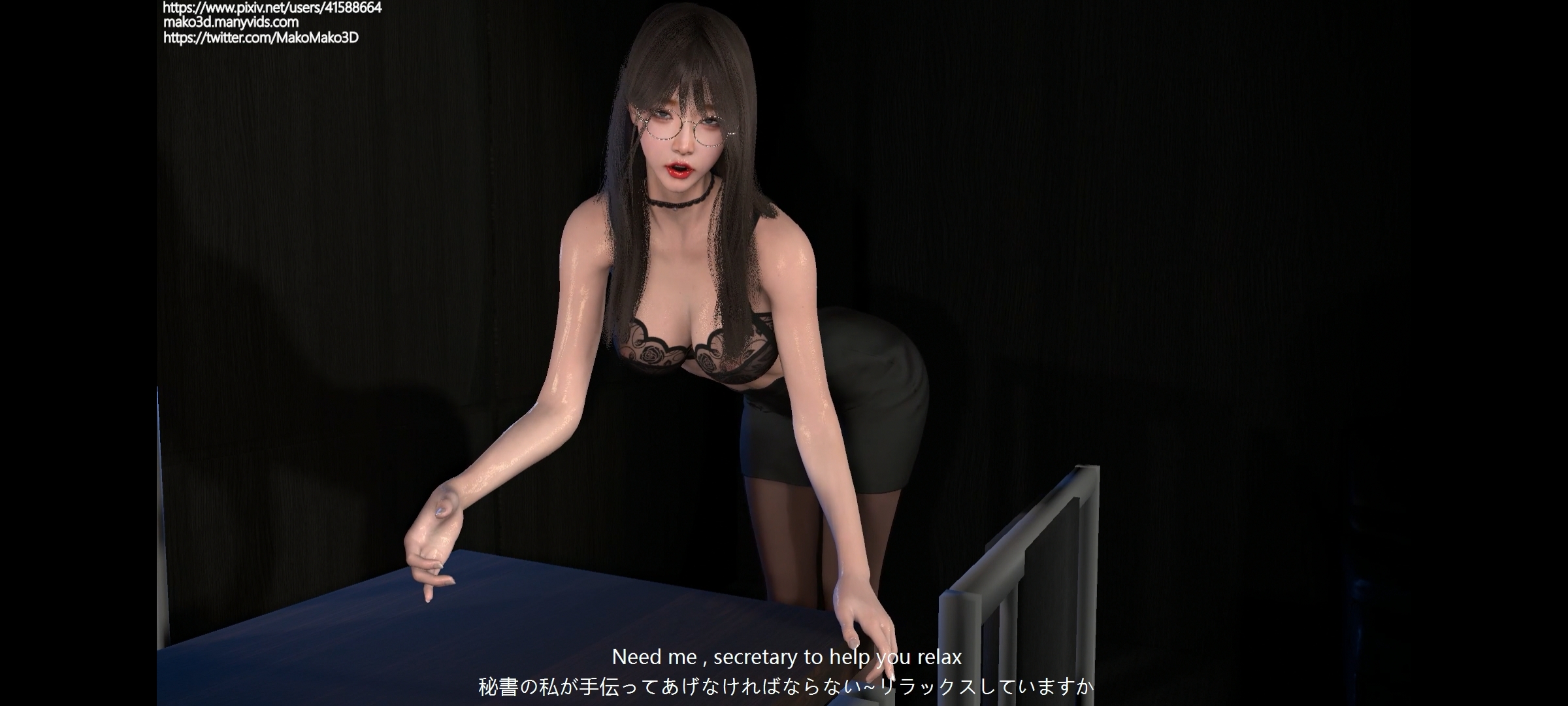 【3D同人/全动态】[VAM] 办公室女王：SoxyQueen2 1080HD中文语音版【11月新作/2.6G】