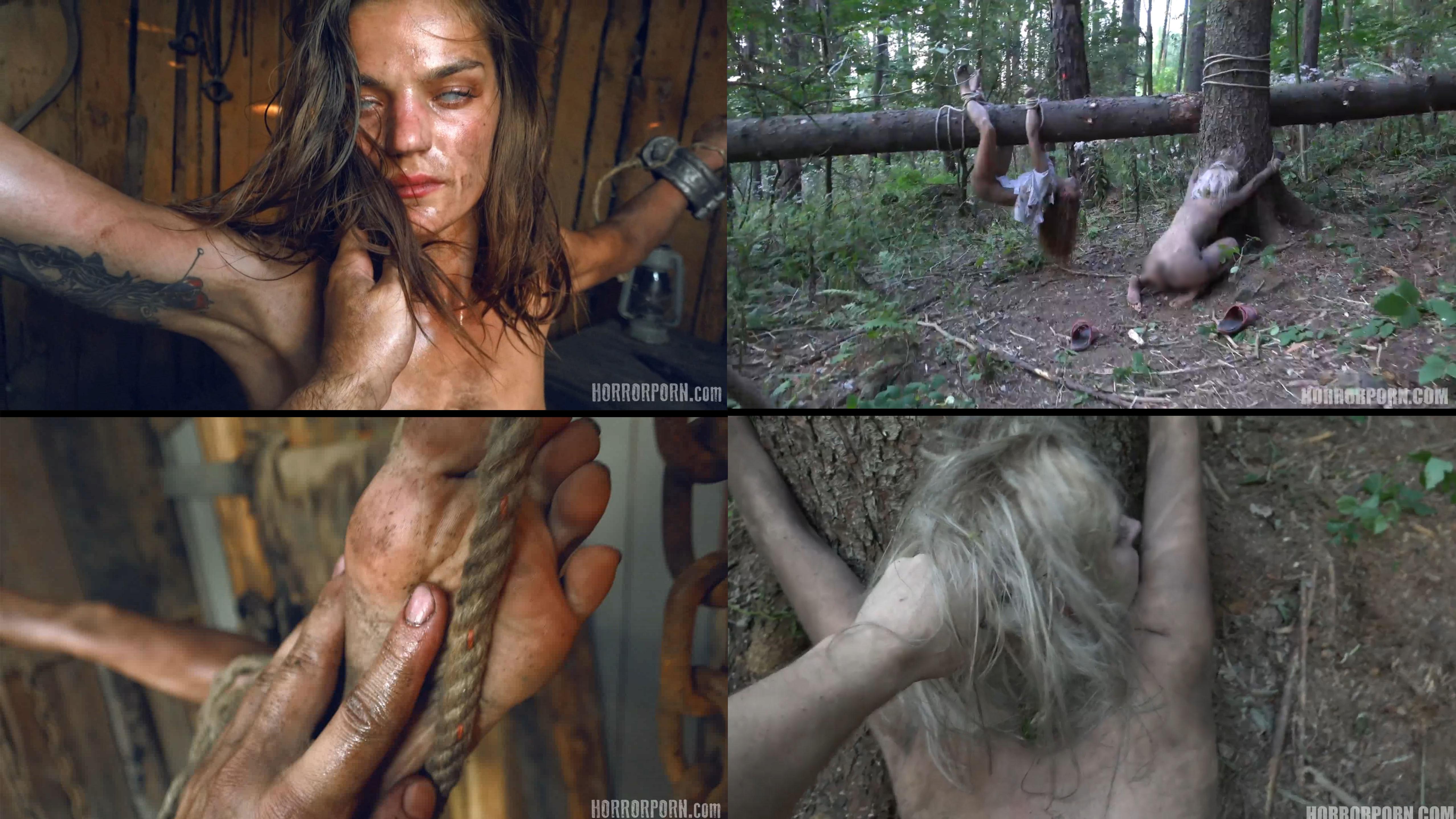 [猎奇向] [horrorporn]The beast from the woods、The dark side of the woods