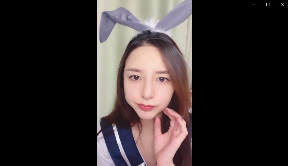 干净白虎美穴女神情趣装兔耳朵，收费房自慰，姐姐性欲很强，振动棒深插猛捅骚穴【1V1.3G】