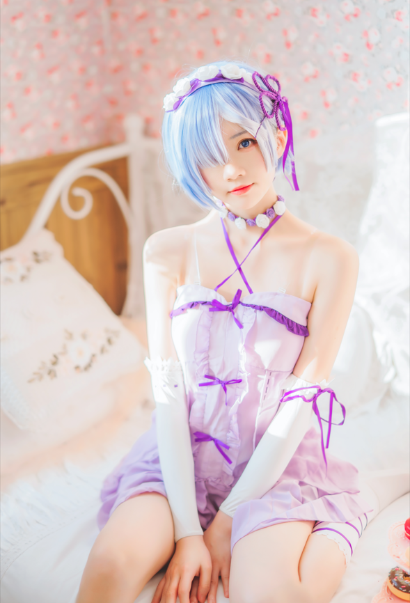 桜桃喵 - NO.136 蕾姆睡裙 【24P410M】