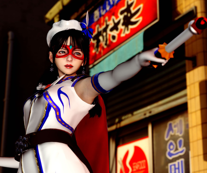 3D漫画-美少女假面馮迪妮 4(400P,111M)