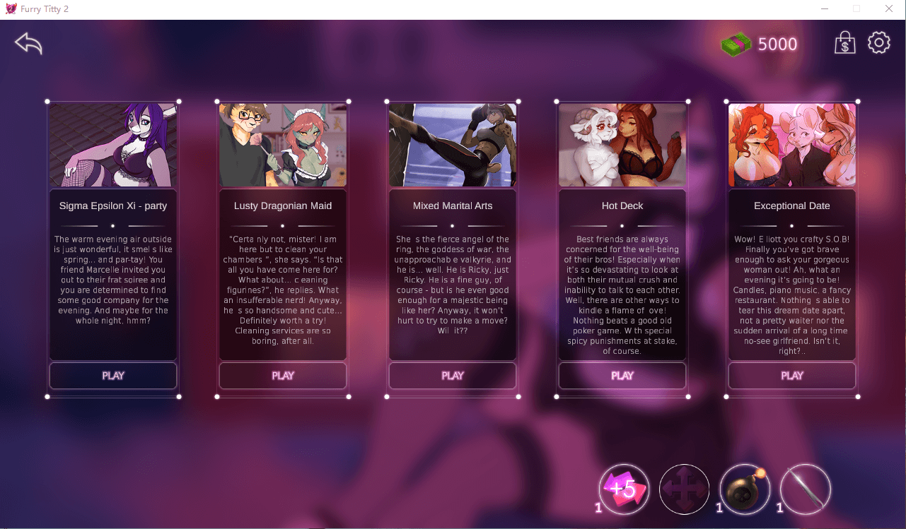 【英文SLGFurry全动态】Sex and the Furry[三消]