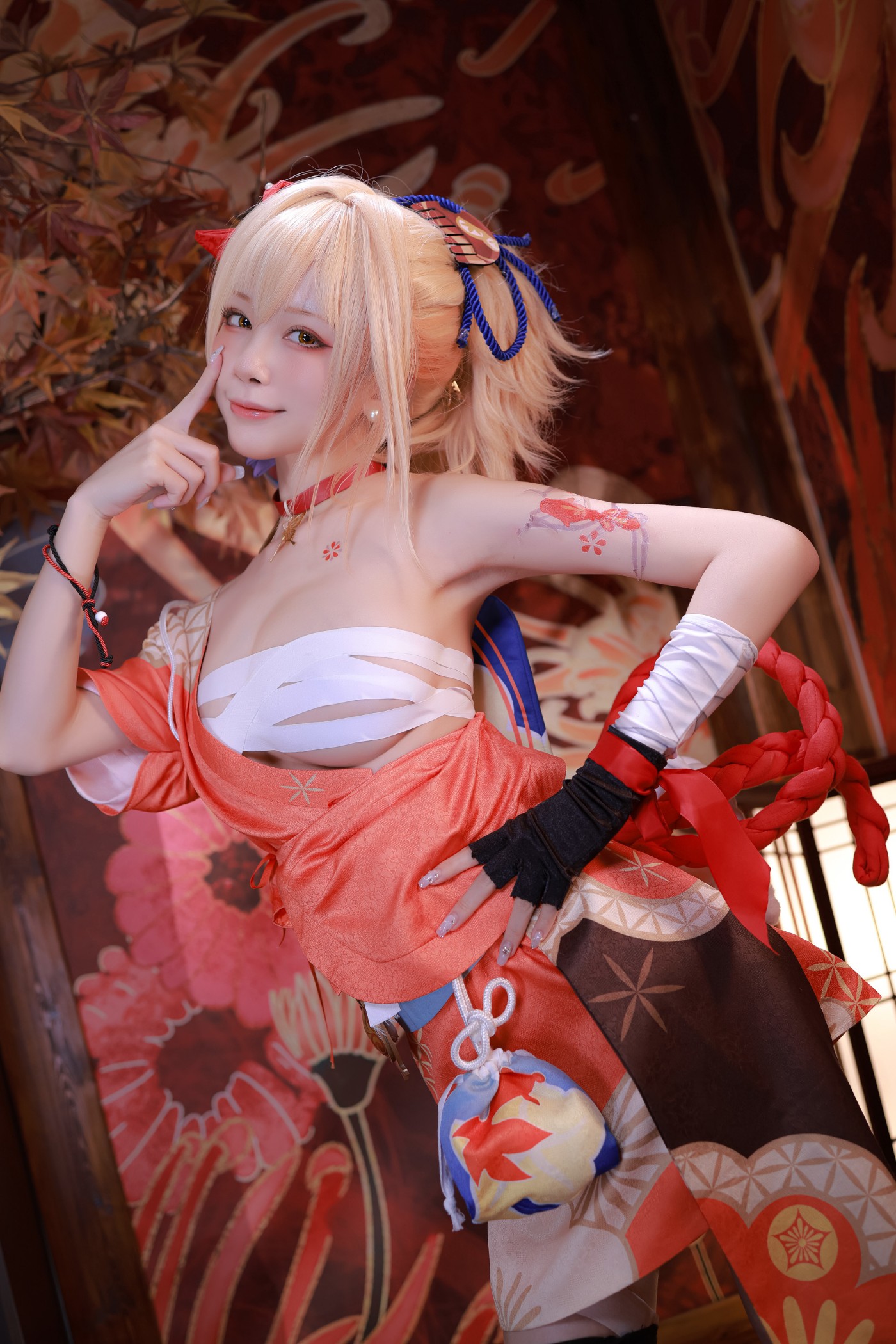 微博Cosplay水淼aqua - 宵宮101p144m