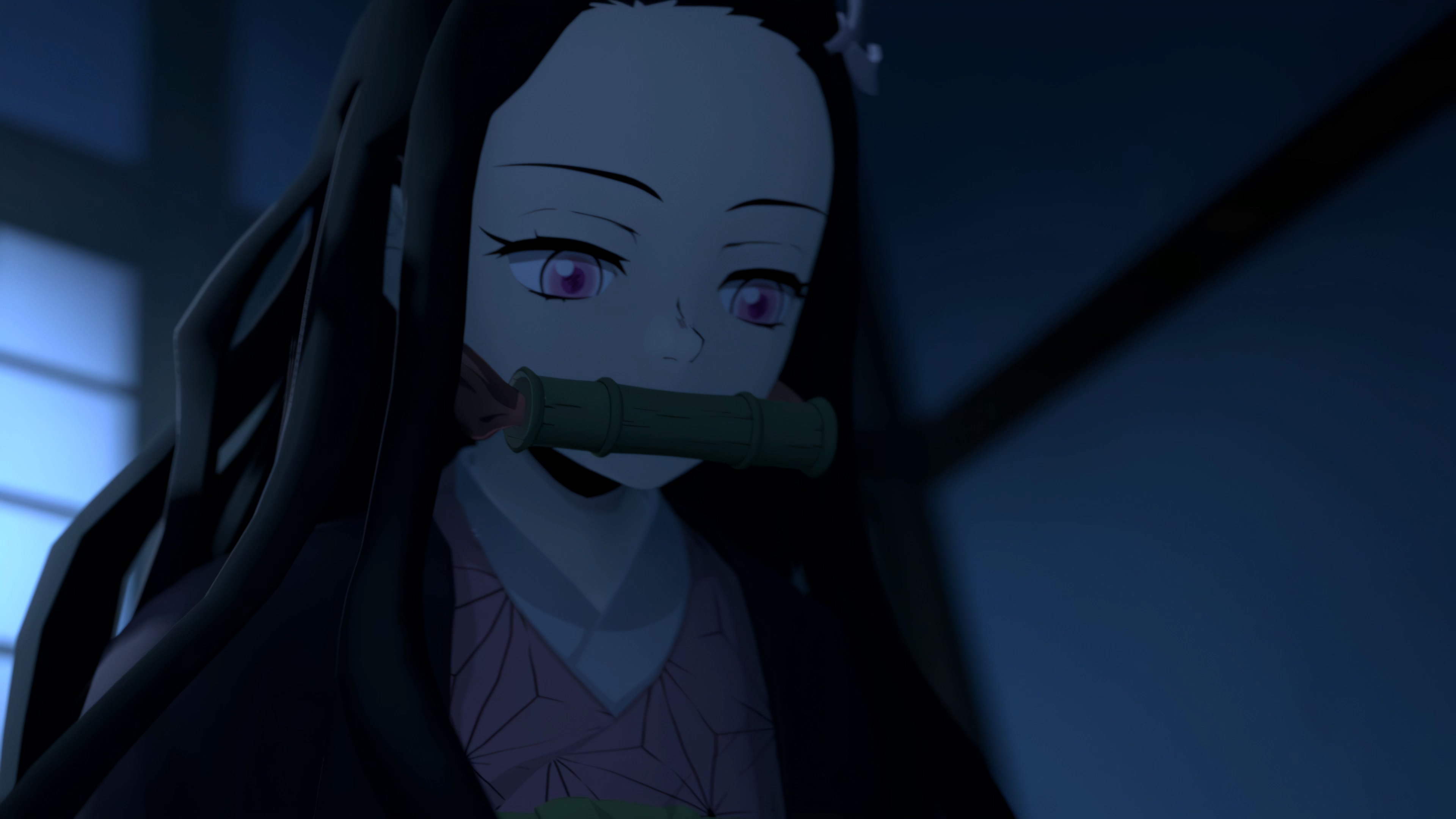 【3D动画/SlayerM8】弥豆子善逸偷食