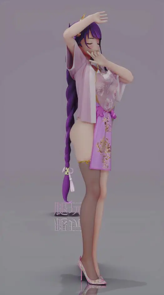 [MMD]腿玩年 雷电将军 竖屏 极乐净土[2V/1.6G/度盘]