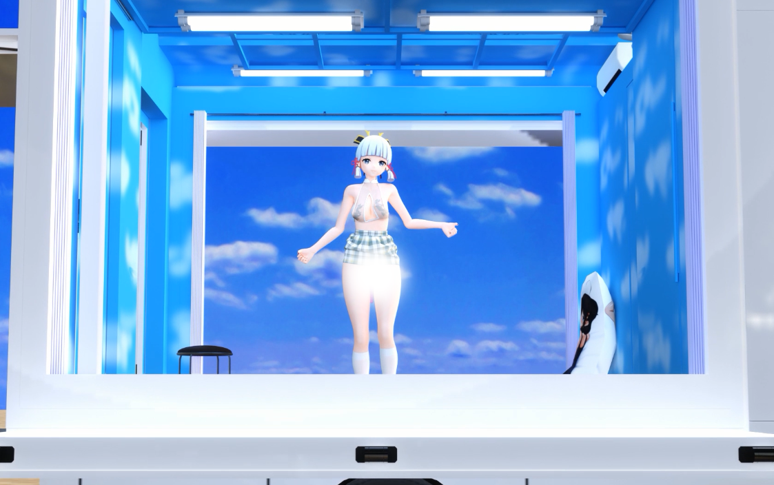 MMD 相位土豆大佬 十二月作品 神里绫华 1V 1.61G