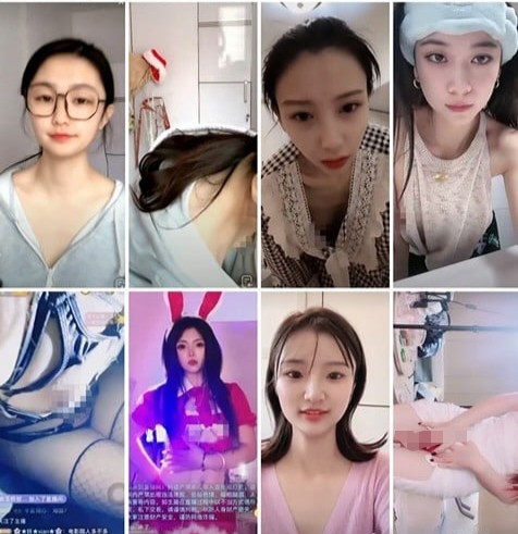 抖音擦边美女主播各显神通 直播间双视觉紫薇电影院漏出[184v，1.32GB]