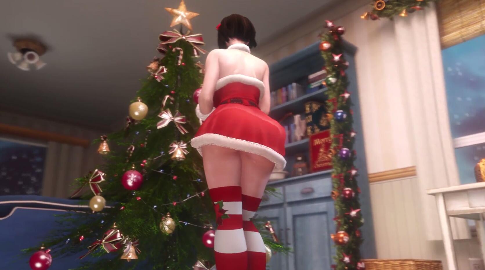 【3D动画/修勾】Eliza(beoh) Christmas【1V/度盘】