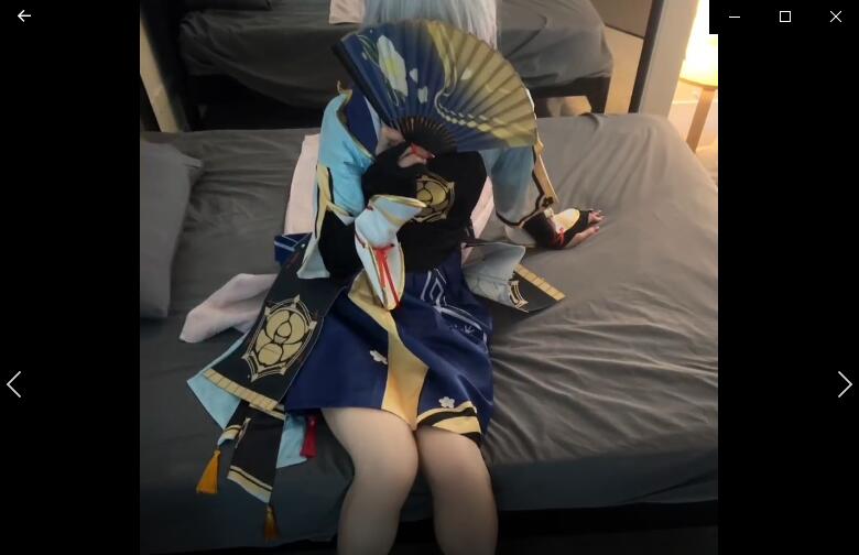 COSER三部曲 凌华+雷神巴尔+草神 动漫女神