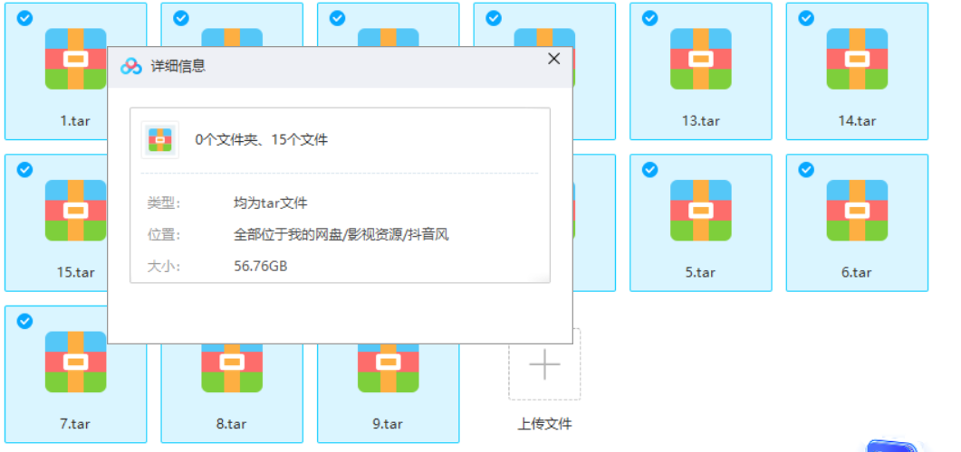 抖音风裸舞大合集（56G）百度云盘可单独下载