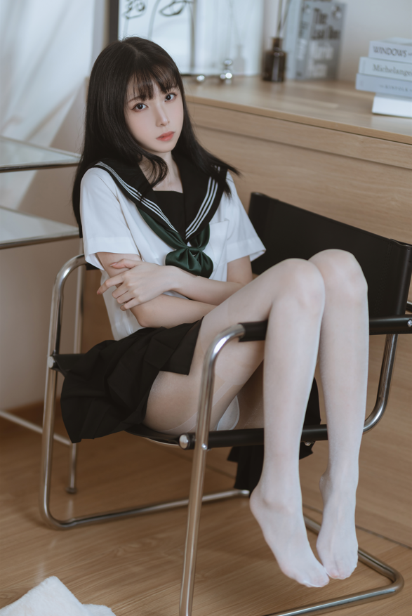 许岚LAN - NO.20 白丝水手服 【40P608M】
