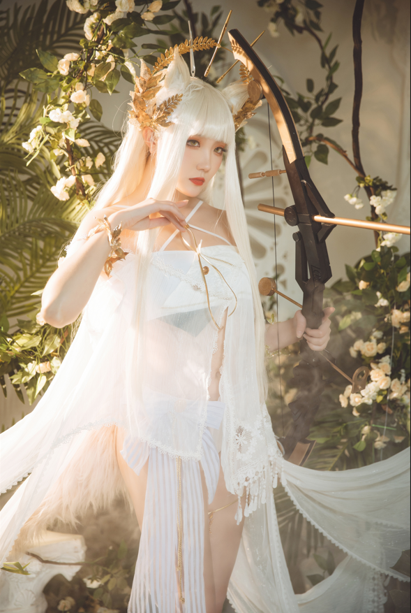 瓜希酱 - NO.66 明日方舟 白金泳装 (Platinum) 【25P159M】